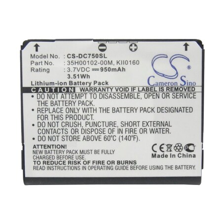 Bsc Preferred HTC Juno Kii 100 Phoebus Mobile Phone Replacement Battery CS-DC750SL.2